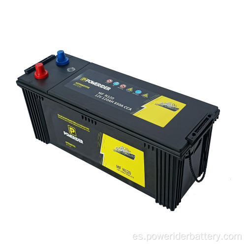 12V 120AH N120 115F51 Batería de arranque de servicio pesado-ácido de plomo
